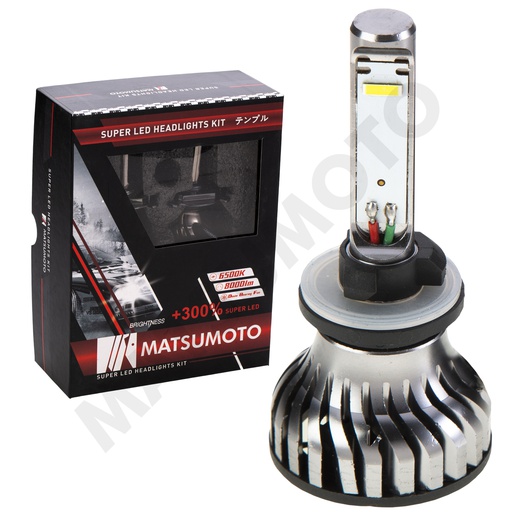 [880-L22] KIT Ampolletas Turbo Led  880 16000Lm  L22 