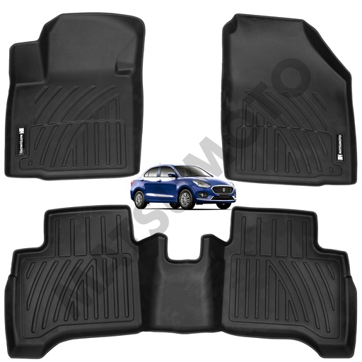 [KQD-4164 2/3] Set de Pisos Calza Perfecto para Suzuki Dzire (2018 - 2022)