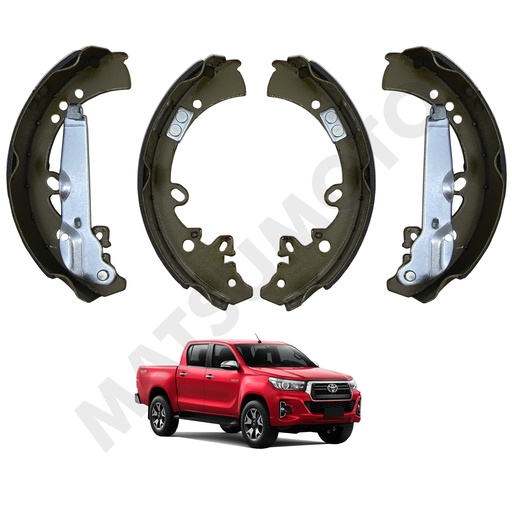 [044950K050] Balatas / Patines de Freno Toyota Hilux Revo 295*52 (2016-2022)