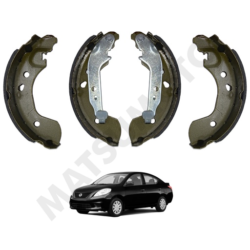 [D40601HL0B] Balatas / Patines de Freno Nissan Versa 203.2*38.4 (2012-2014)