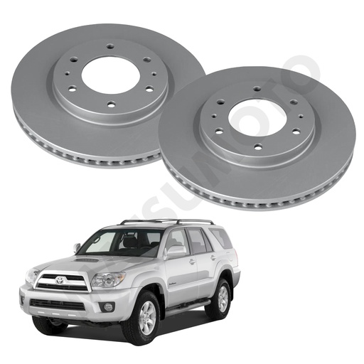 [4351235320] MD458 M346 Disco de Freno Delantero Toyota 4Runner (2004-2009)