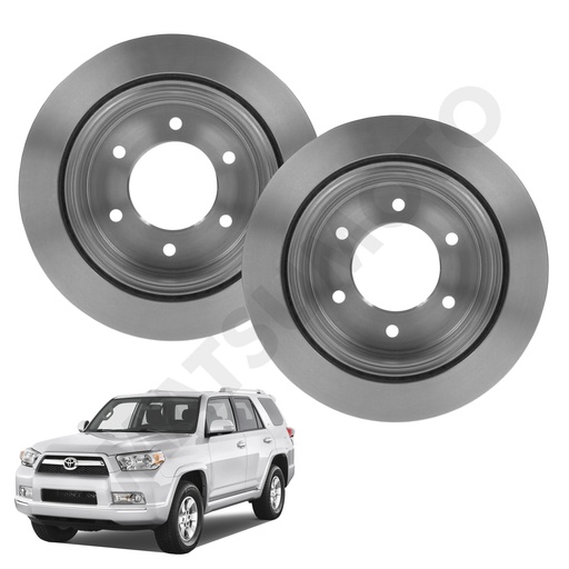 [4351260190] MD789 Disco de Freno Delantero Toyota 4Runner (2010-2014)