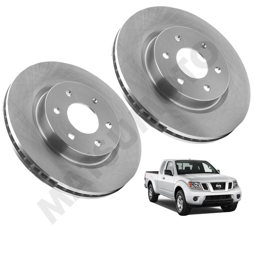 [40206JR70C] MD715 Disco de Freno Delantero Nissan Navara (2009-2015)