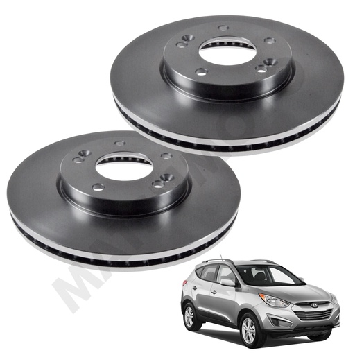 [517123K050] MD320 Disco de Freno Delantero Hyundai  Tucson (2009-2013) / Sonata (2014-ON)