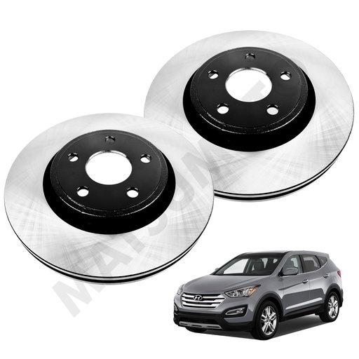 [517122W000] MD589 Disco de Freno Delantero Hyundai  Santa Fe (2012-2015)