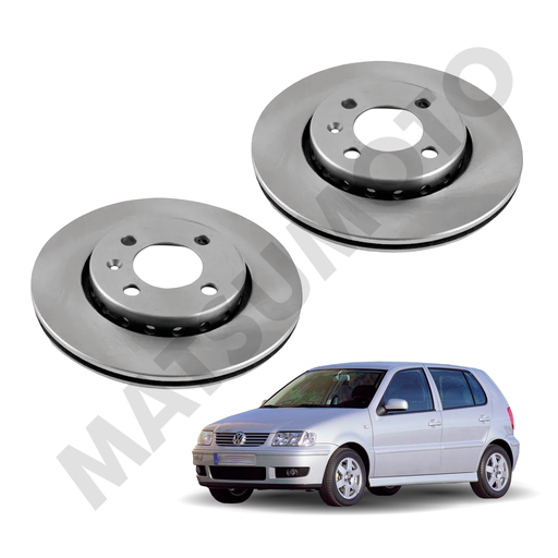 [5U0615301B] MD250 Disco de Freno Delantero Volkswagen Polo (1994-2003)